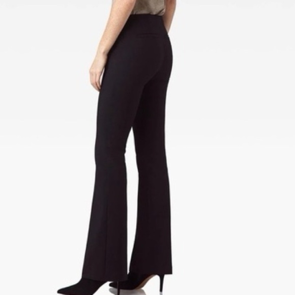 ECRU Varick Slim Bootcut Trouser Women's Work Wear Dress Pants BLACK Size 2